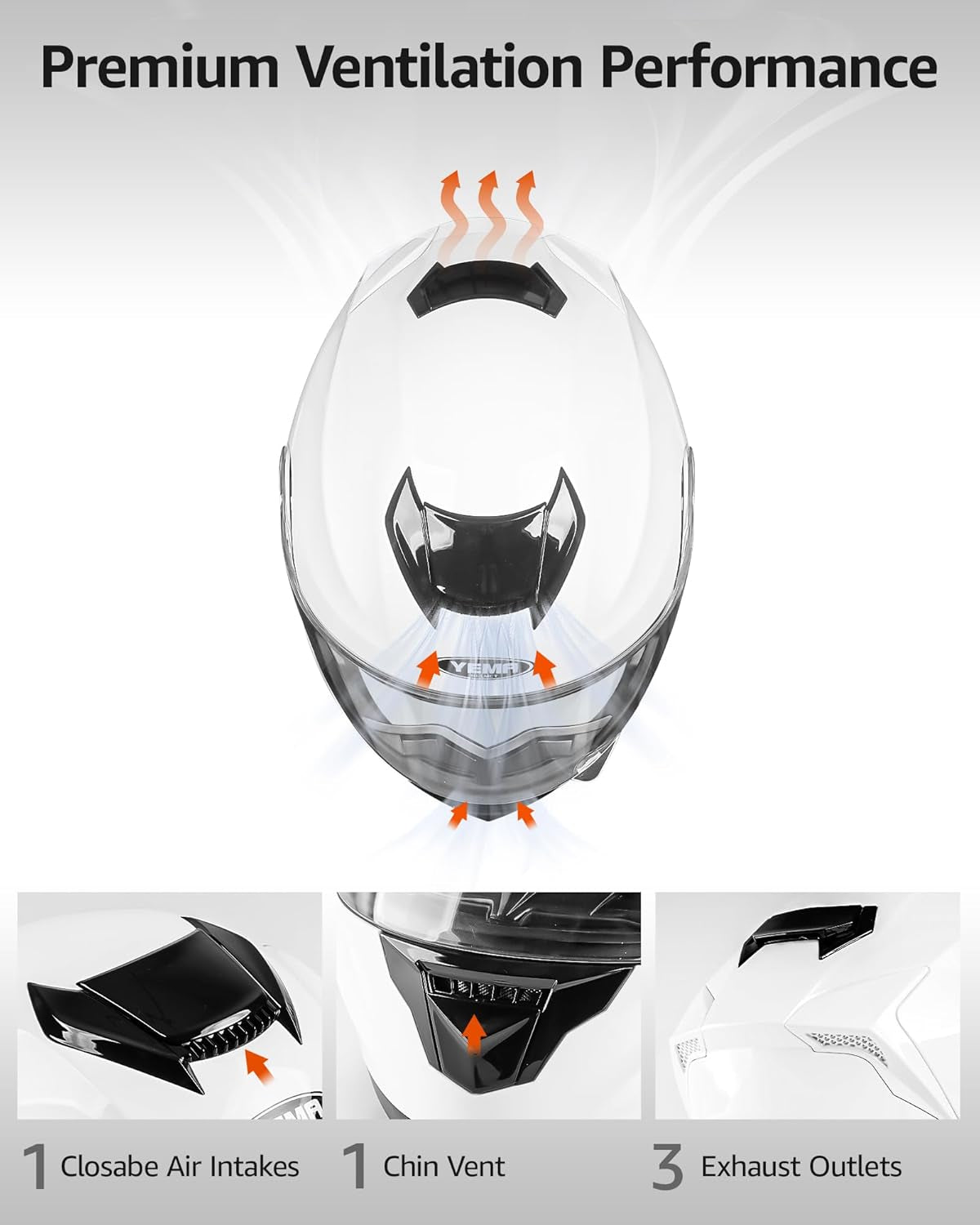 DOT Approved Modular Motorcycle Helmets! 🏍️✨ Perfect for men and women, featuring a flip - up dual visor for ultimate convenience. Ideal for street, scooter, ATV, and e - bike adventures! MotorcycleGear SafetyFirst - Sunday Runner’s