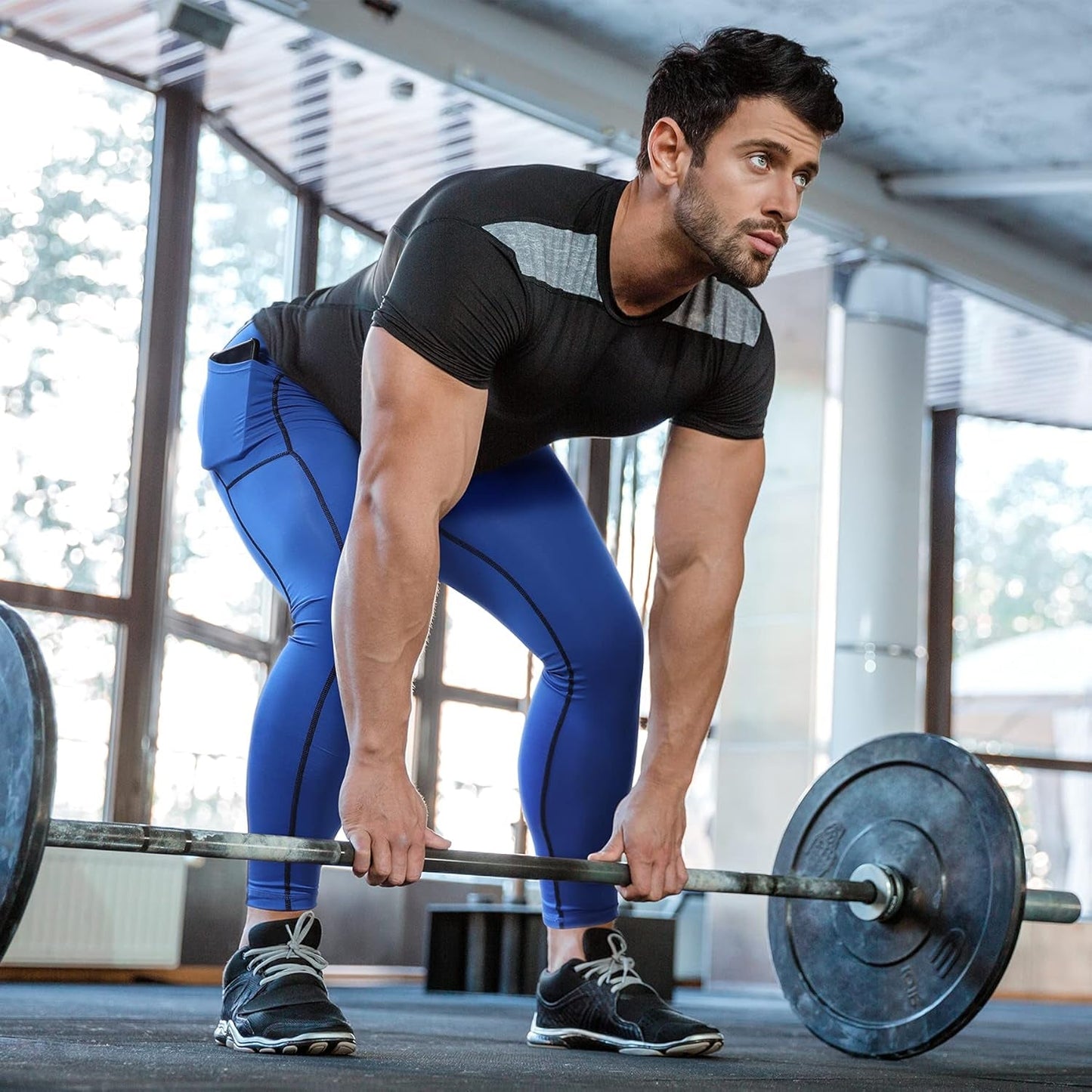 Elevate Your Workout with Men's Compression Running Tights - Sunday Runner’s