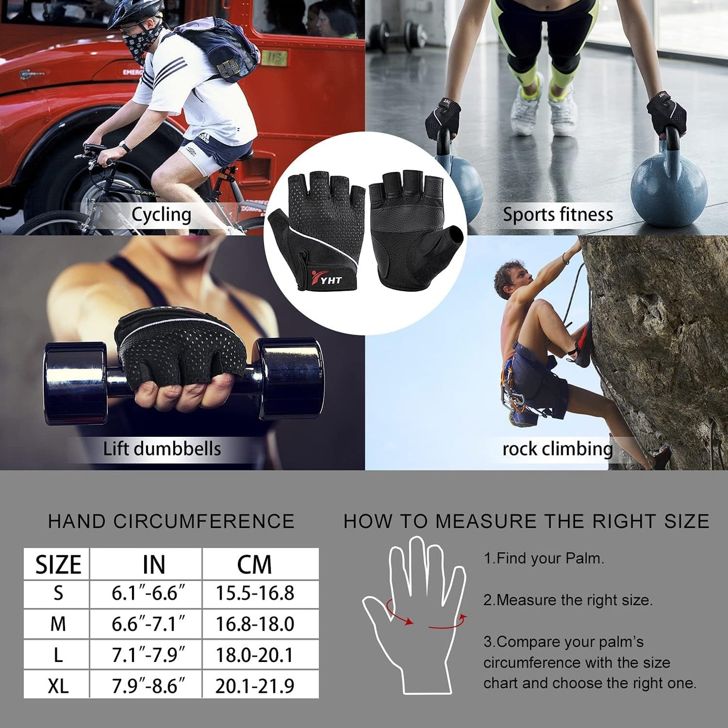 Get a Grip on Your Gains! 🏋️♂️💪 Check out these stylish Half Fingerless Workout Gloves for Men & Women - Perfect for Weight Lifting, Pull Ups, and Biking! 🖤 FitnessGoals WorkoutEssentials - Sunday Runner’s