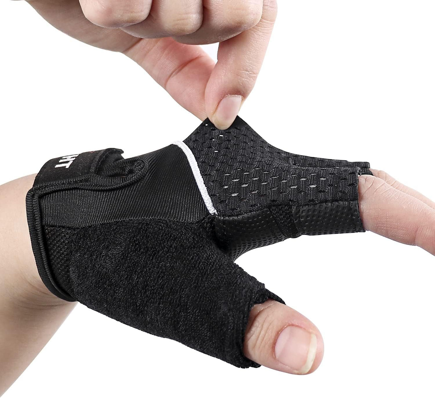 Get a Grip on Your Gains! 🏋️♂️💪 Check out these stylish Half Fingerless Workout Gloves for Men & Women - Perfect for Weight Lifting, Pull Ups, and Biking! 🖤 FitnessGoals WorkoutEssentials - Sunday Runner’s