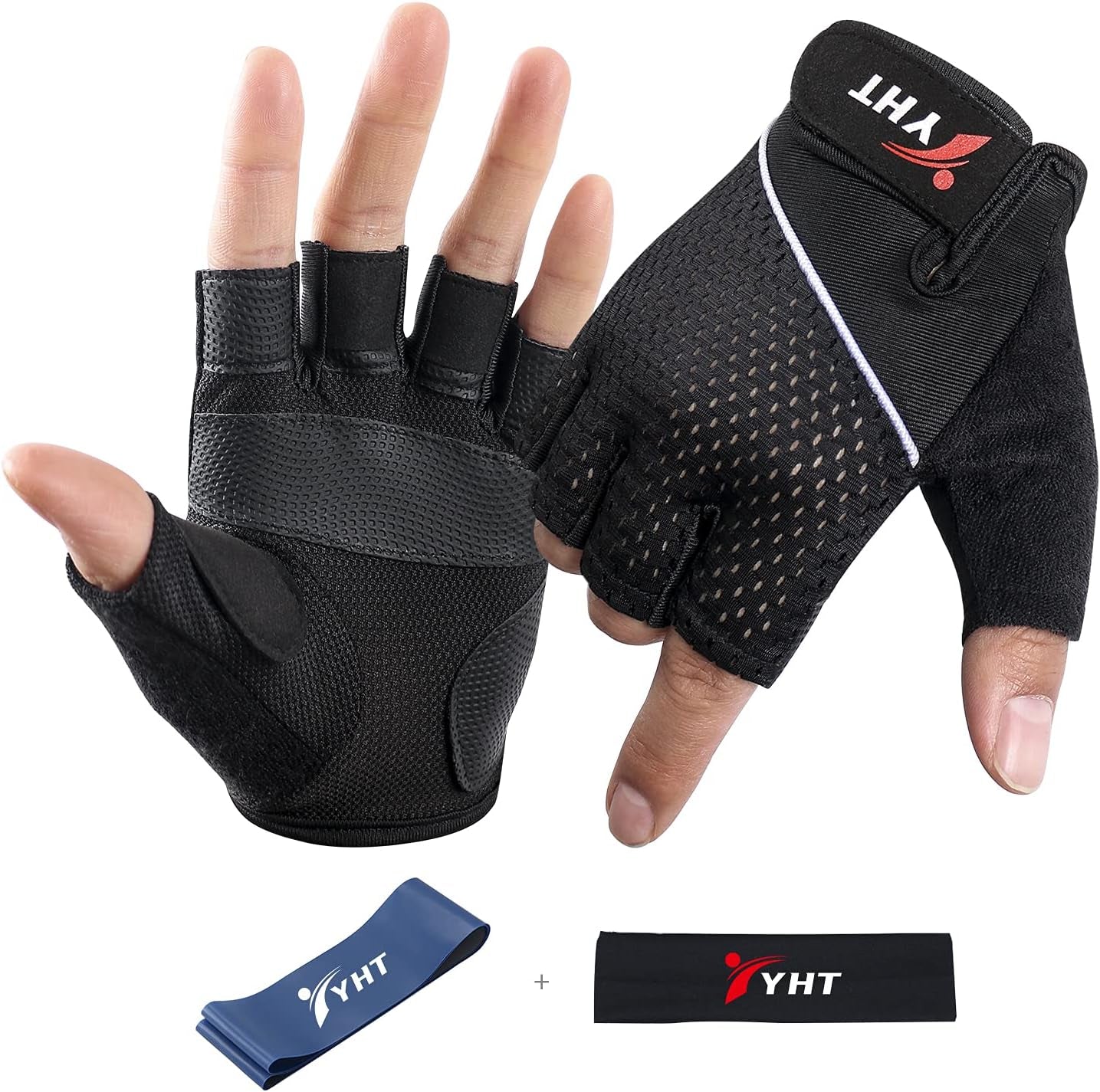 Get a Grip on Your Gains! 🏋️♂️💪 Check out these stylish Half Fingerless Workout Gloves for Men & Women - Perfect for Weight Lifting, Pull Ups, and Biking! 🖤 FitnessGoals WorkoutEssentials - Sunday Runner’s