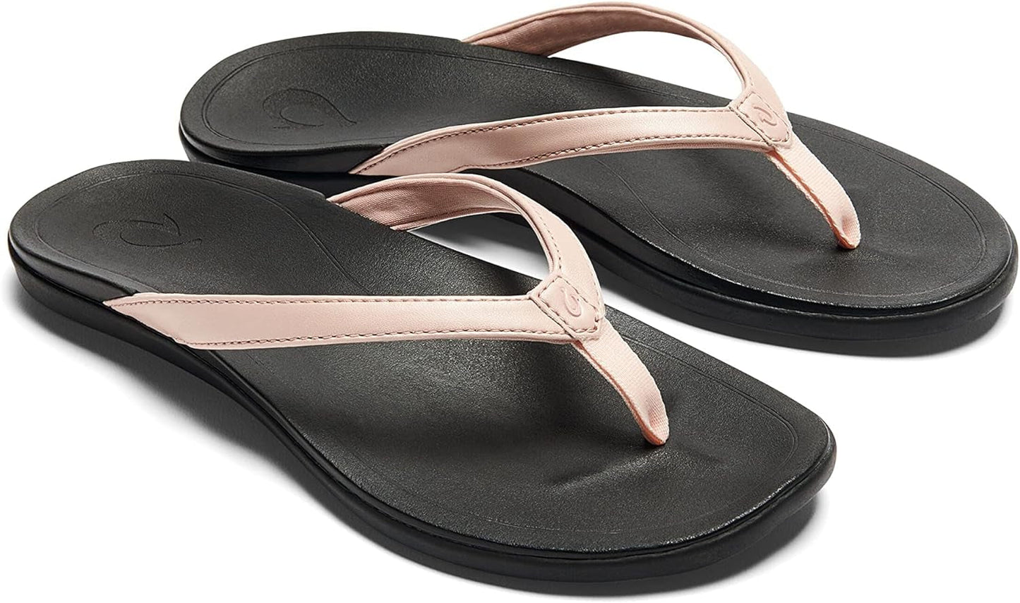 Ho'Opio Women'S Beach Sandals, Quick - Dry Flip - Flop Slides, Clean & Minimal Aesthetic, Water Resistant & Enhanced Traction, All - Day Comfort - Sunday Runner’s