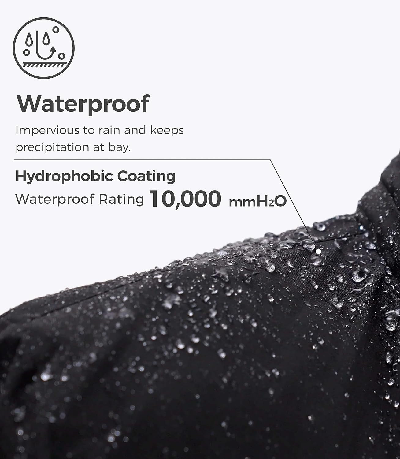 Men'S Mountain Waterproof Ski Jacket Windproof Rain Jacket Winter Warm Hooded Coat - Sunday Runner’s