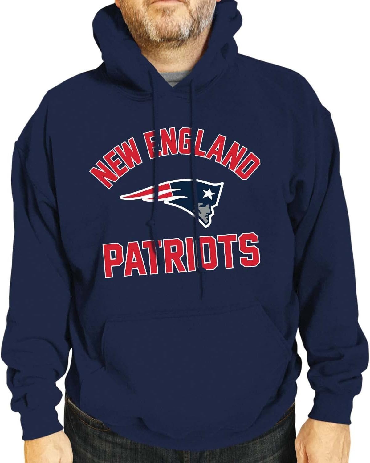 NFL Adult Gameday Hooded Sweatshirt - Poly Fleece Cotton Blend - Stay Warm and Represent Your Team in Style - Sunday Runner’s