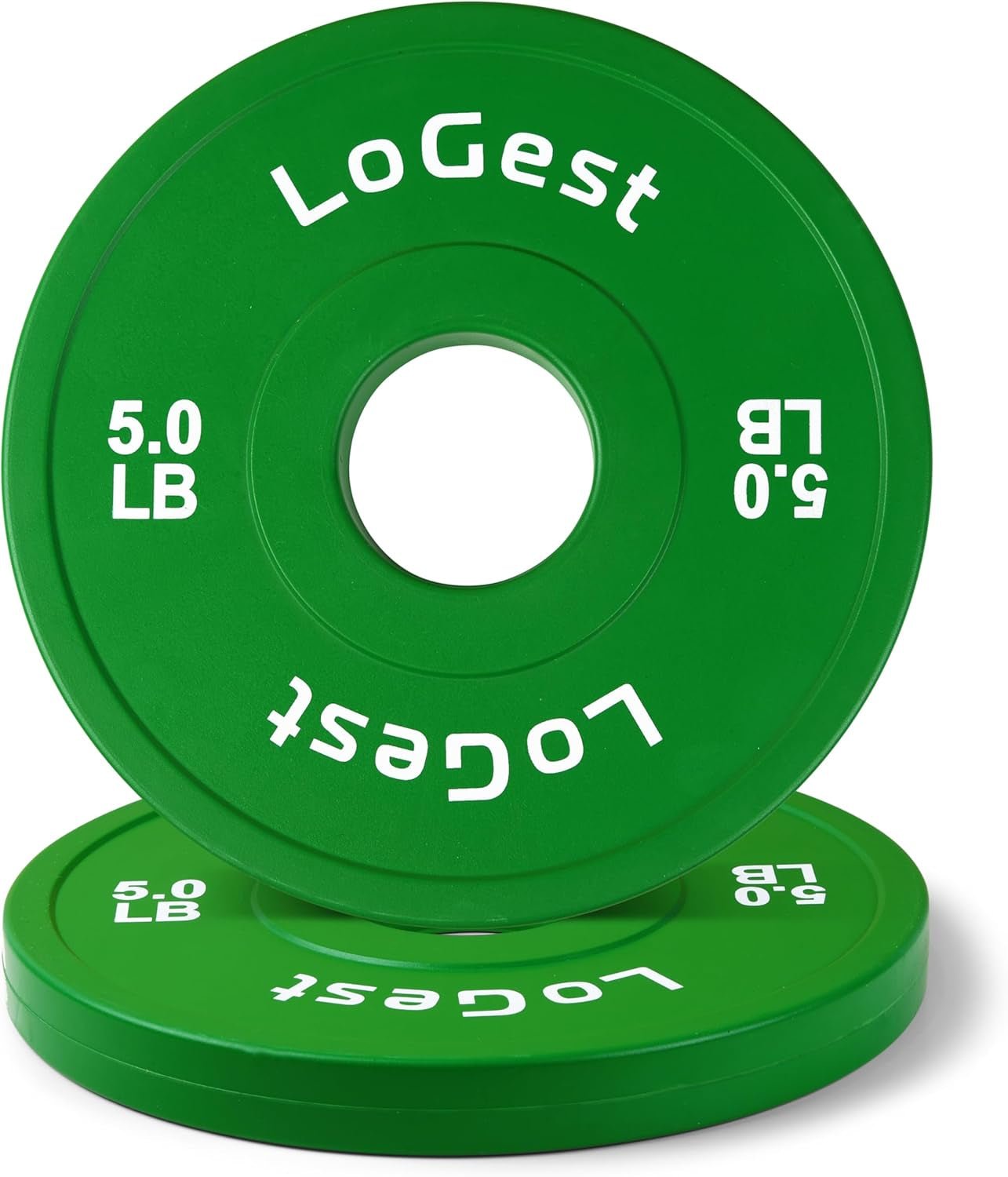Olympic Change Weight Plates - for Weightlifting, Powerlifting or Gymnastics Fractional Weight Plates - 0.5LB 1.25LB 2.5LB 5LB 7.5LB 10LB Pair Cross Training Bumper - Sunday Runner’s