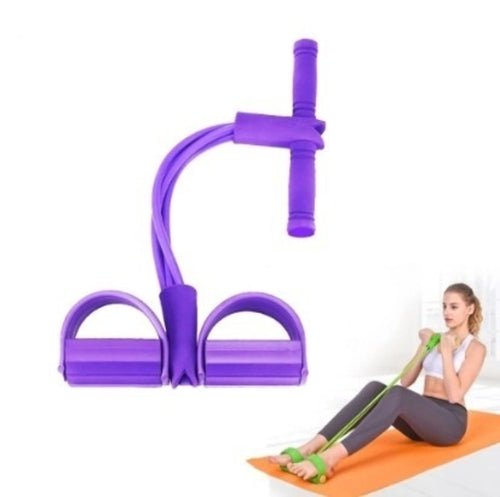 Portable Fitness Resistance Band with Pedal - Sunday Runner’s