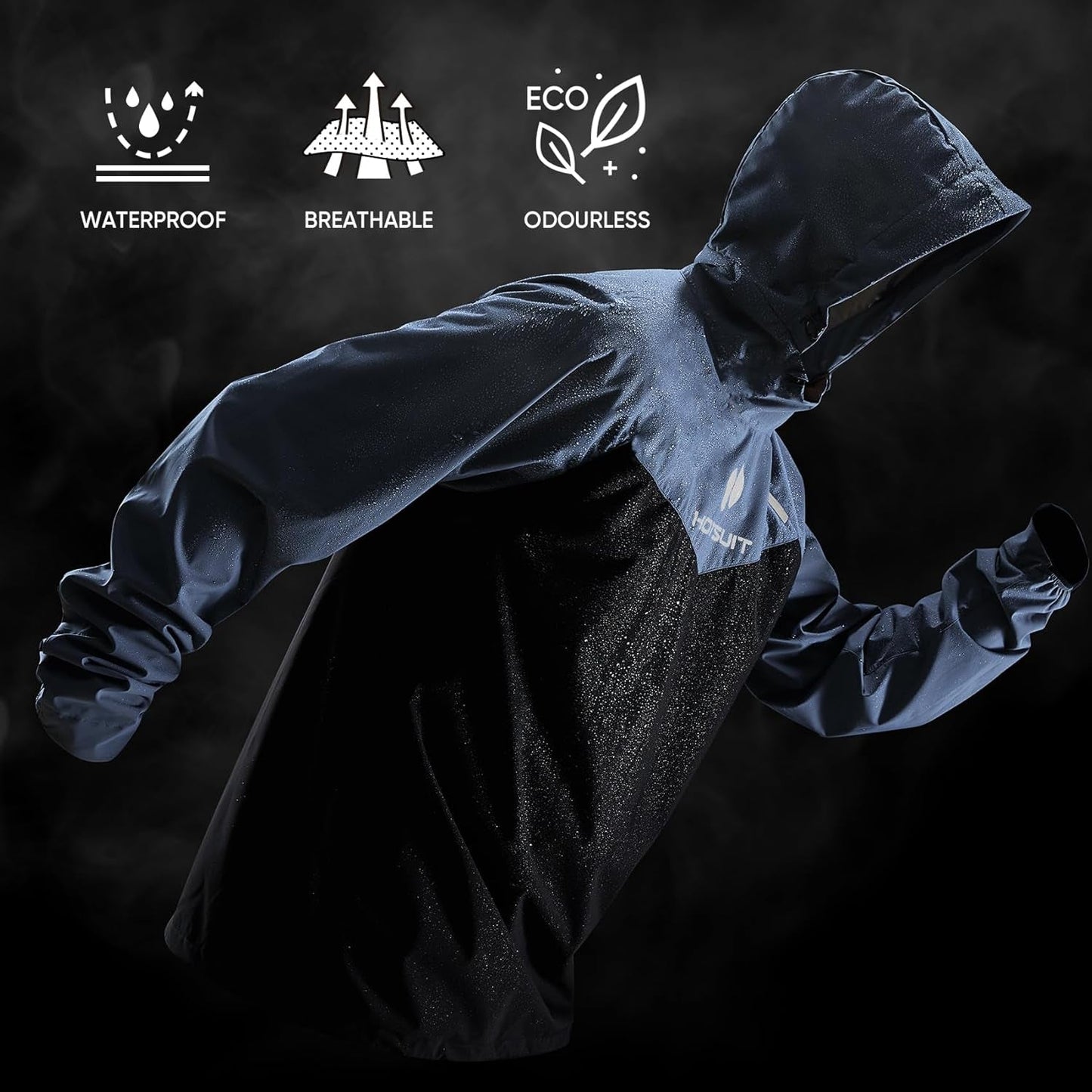 Sauna Suit for Men Sweat Sauna Jacket Pant Gym Workout Sweat Suits - Sunday Runner’s