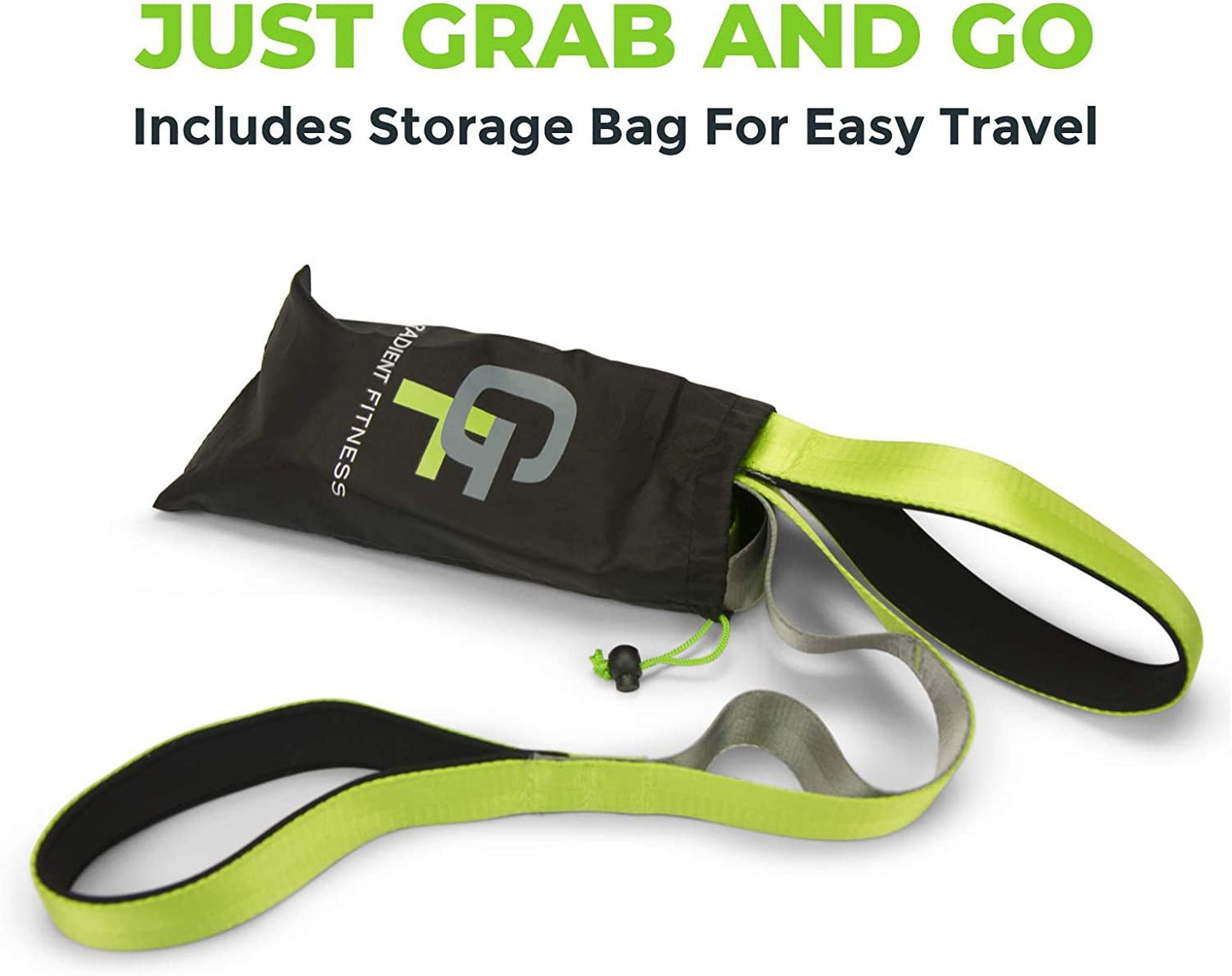 Stretching Strap for Physical Therapy, 12 Multi - Loop Stretch Strap - Sunday Runnerβs