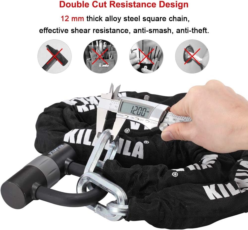 Ultimate Heavy - Duty Security Chain & U Lock Combo for Your Bike and Motorbike! - Sunday Runner’s