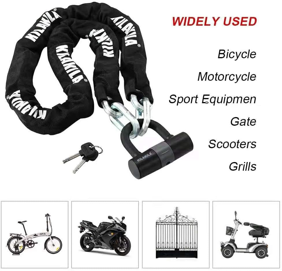 Ultimate Heavy - Duty Security Chain & U Lock Combo for Your Bike and Motorbike! - Sunday Runner’s