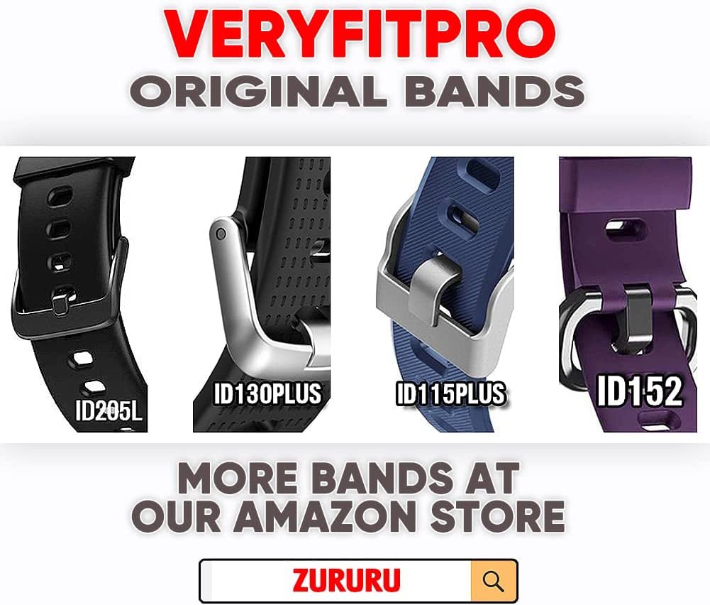 Veryfitpro Id115Plus HR Replacement Bands for Veryfit Pro Id115Plus HR Fitness Tracker Smart Watch - Sunday Runner’s