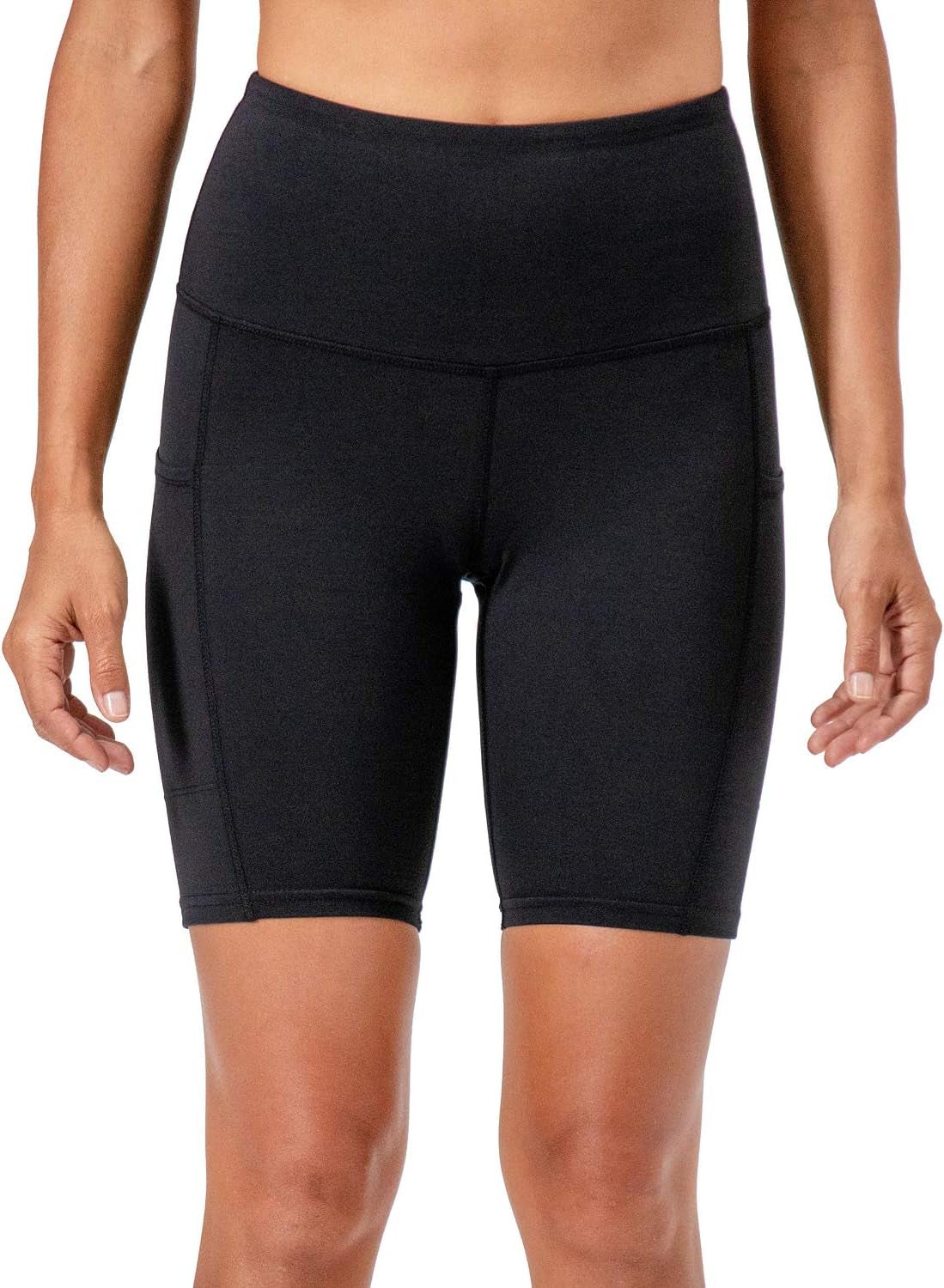 Women'S 2 - Pack High Waist Workout Yoga Running Exercise Shorts with Side Pockets - Sunday Runner’s