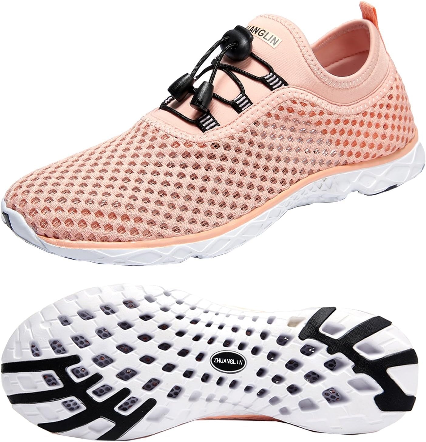 Women'S Quick Drying Aqua Water Shoes,3 - Second Drainage & All - Terrain for Swimming,Hiking,Yoga - Sunday Runner’s