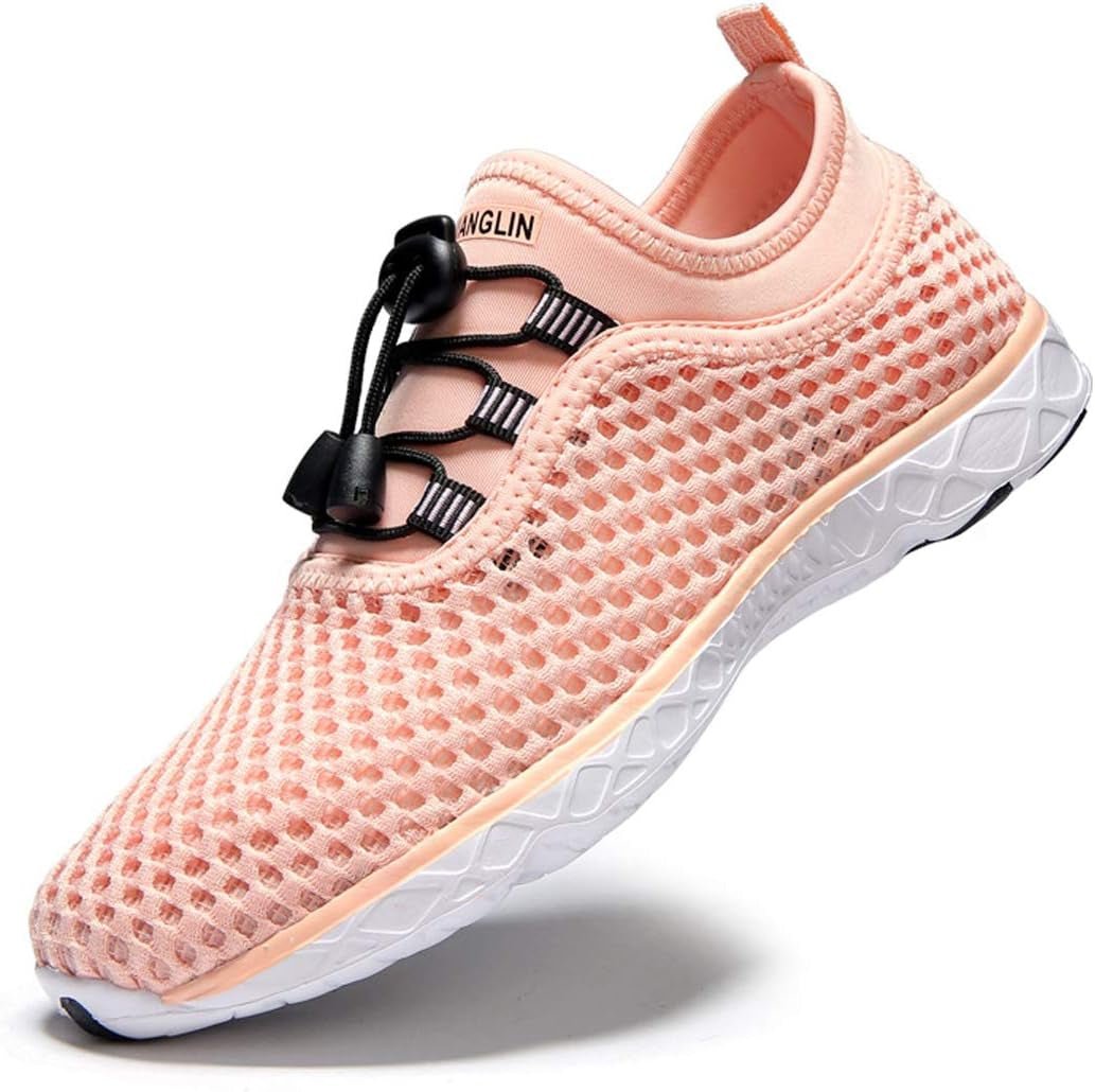 Women'S Quick Drying Aqua Water Shoes,3 - Second Drainage & All - Terrain for Swimming,Hiking,Yoga - Sunday Runner’s