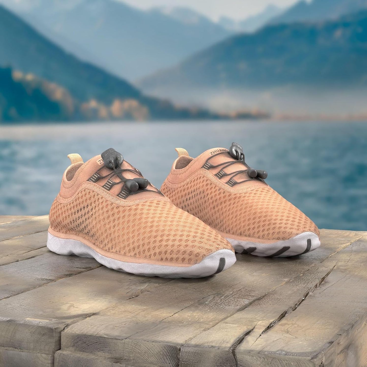 Women'S Quick Drying Aqua Water Shoes,3 - Second Drainage & All - Terrain for Swimming,Hiking,Yoga - Sunday Runner’s