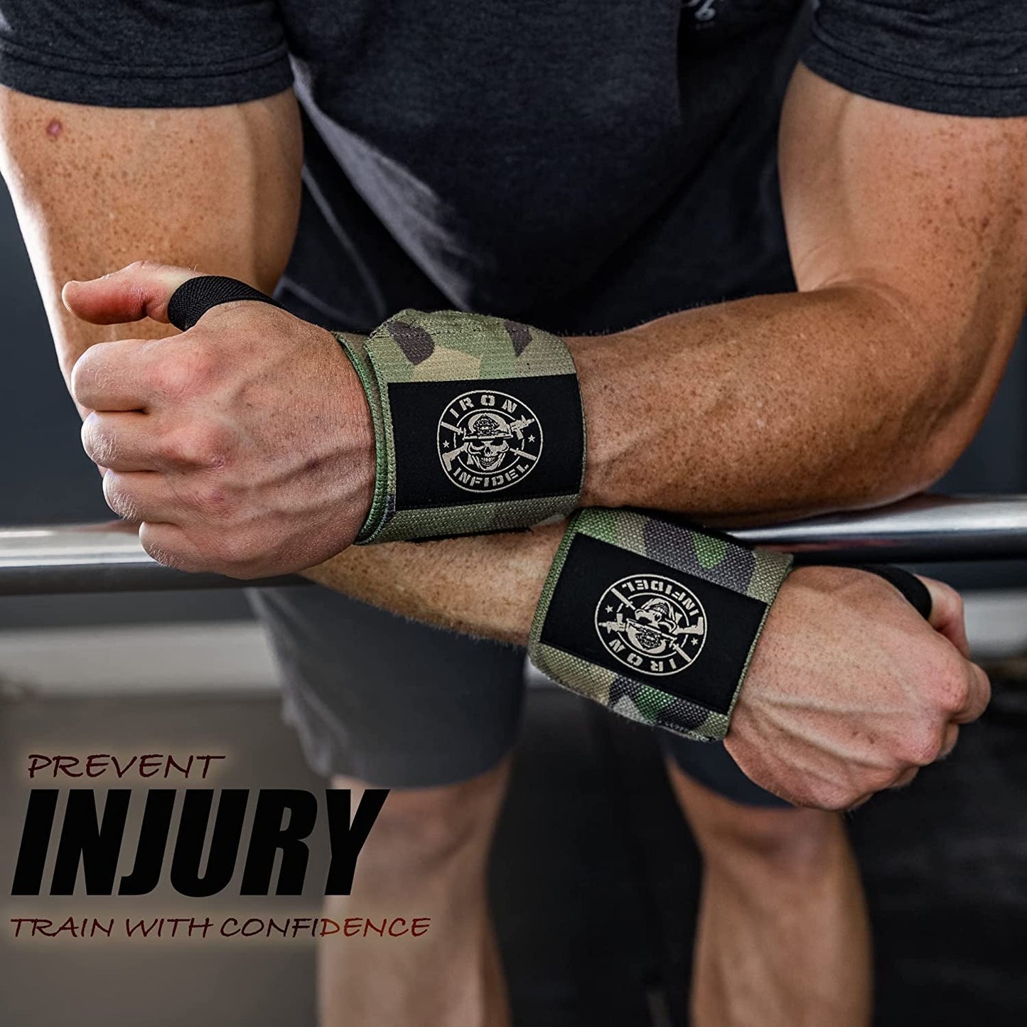 Wrist Wraps for Weightlifting - 18" and 24" Heavy Duty Support for Working Out, Gym Accessories for Men - Sunday Runner’s