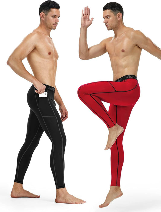 Elevate Your Workout with Men's Compression Running Tights - Sunday Runner’s
