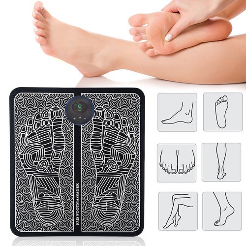 EMS Foot Massage Mat Physiotherapy Foot Massage Relax Body Relieve - Sunday Runner’s