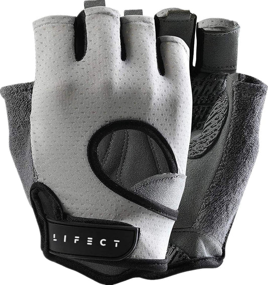 Freedom Workout Gloves, Knuckle Weight Lifting Shorty Fingerless Gloves with Curved Open Back, for Powerlifting, Gym, Women and Men - Sunday Runner’s