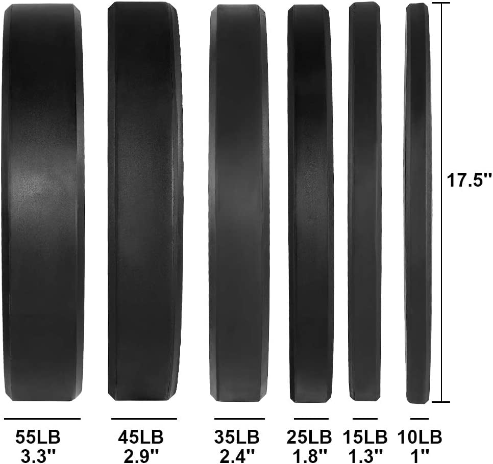 LB Bumper Plates Olympic Weight - Sunday Runner’s