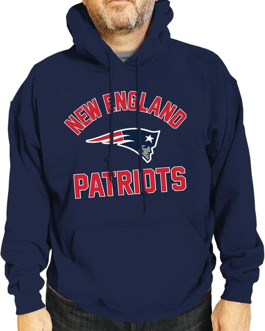 NFL Adult Gameday Hooded Sweatshirt - Poly Fleece Cotton Blend - Stay Warm and Represent Your Team in Style - Sunday Runner’s