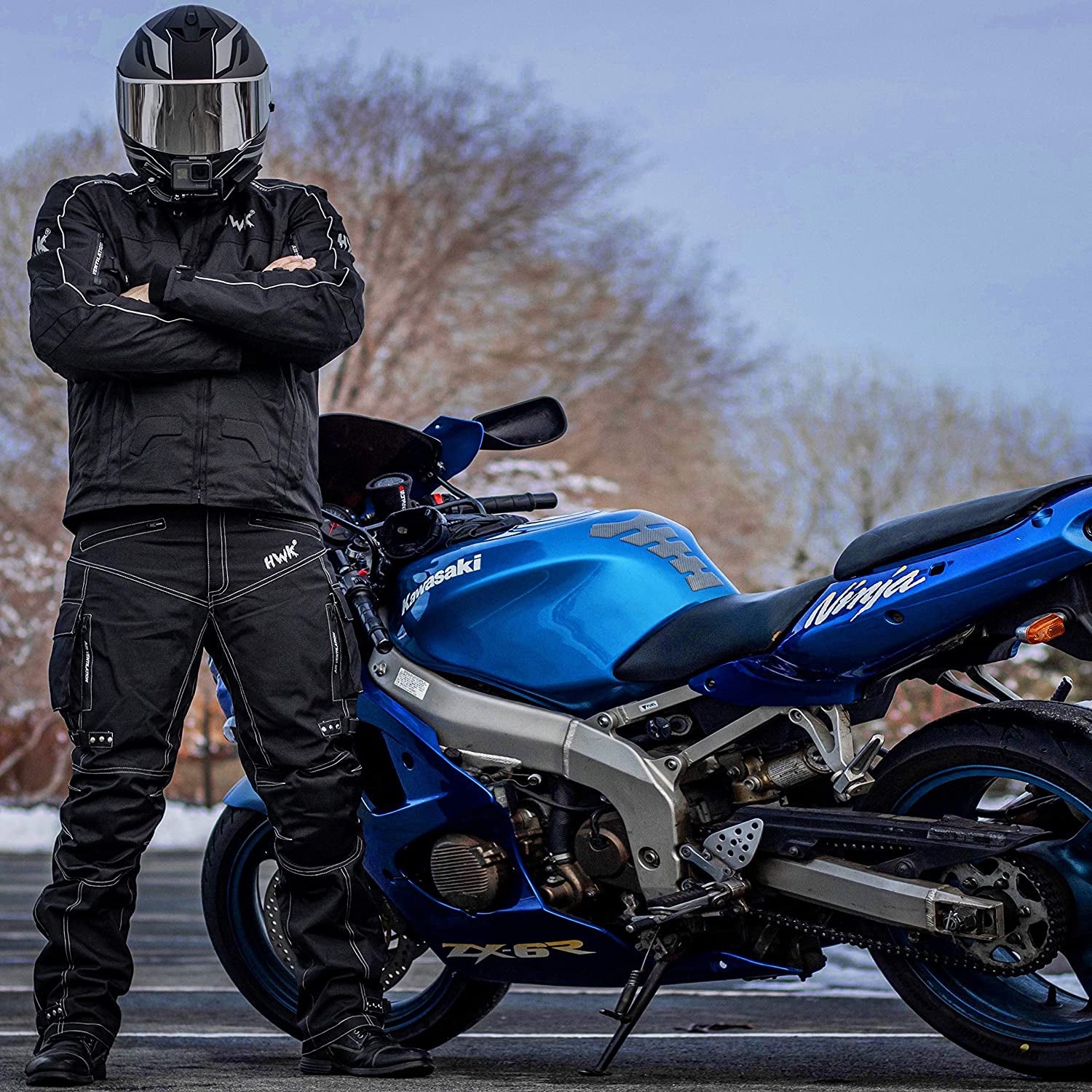 Spyder Motorcycle Jacket for Men with Weather Resistant Cordura Textile Fabric for Enduro Motocross Jacket - Sunday Runner’s